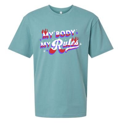 My Body My Rules Sueded Cloud Jersey T-Shirt