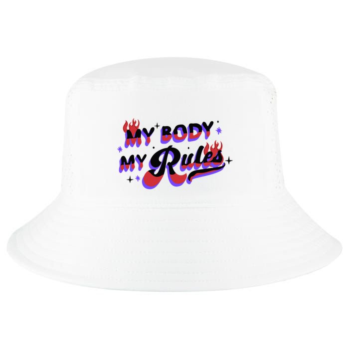 My Body My Rules Cool Comfort Performance Bucket Hat