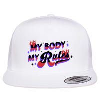 My Body My Rules Flatbill Hat