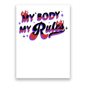 My Body My Rules Poster