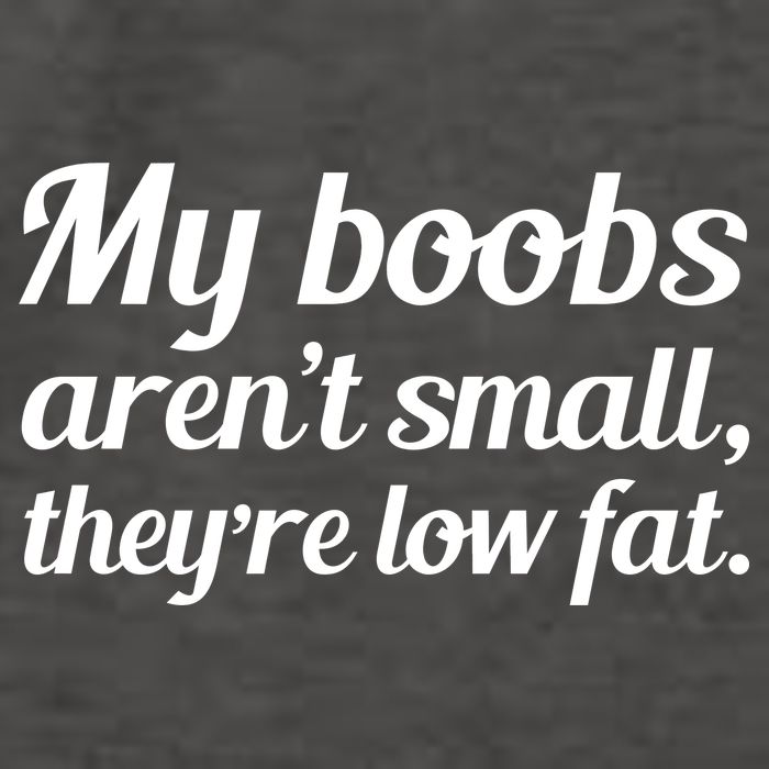 My Boobs Aren't Small They're Low Fat Vector Backpack