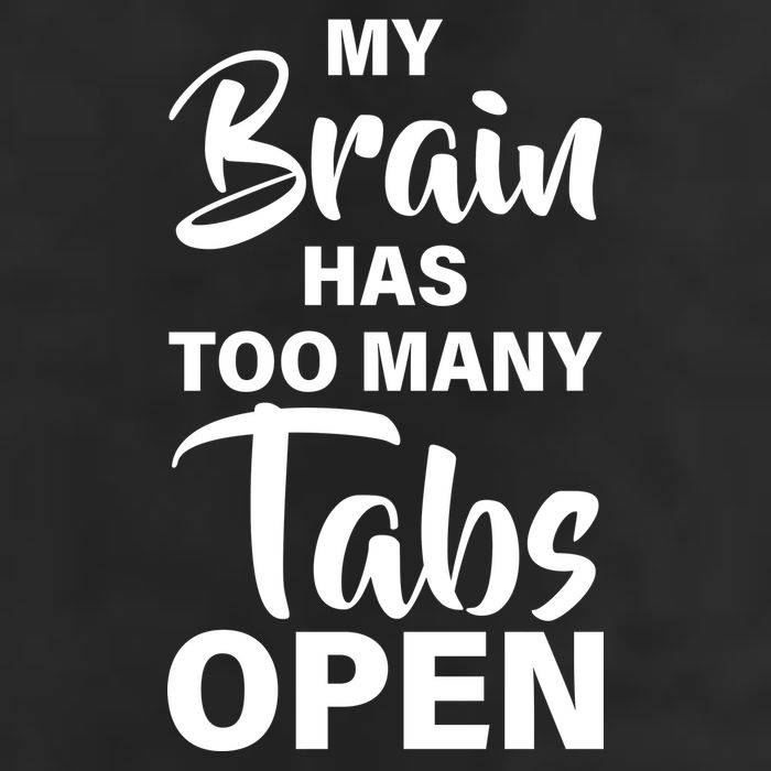 My brain has too many tabs open Cool Comfort Performance Bucket Hat