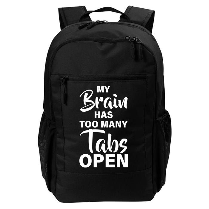 My brain has too many tabs open Backpack