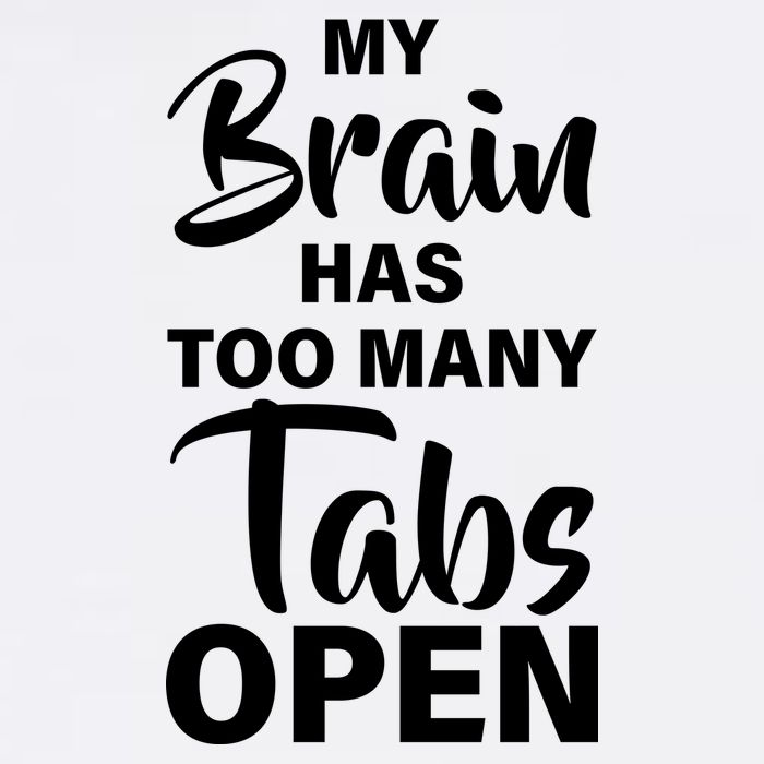 My brain has too many tabs open Garment-Dyed Sweatshirt