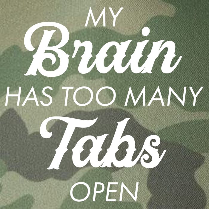 My Brain Has Too Many Tabs Open Funny Nerd Legacy Tie Dye Trucker Hat