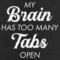 My Brain Has Too Many Tabs Open Funny Nerd Knit Cap Winter Beanie