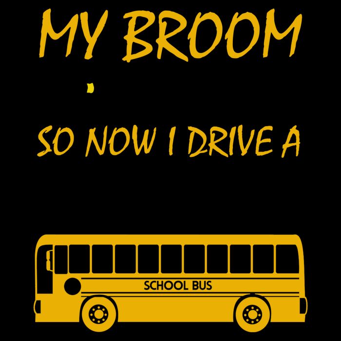 My Broom Broke So Now I Drive A School Bus Mug