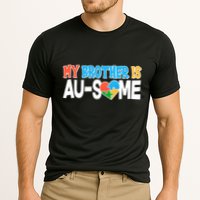 My Brother Is AU-SOME Autism Awareness Cooling Performance Crew T-Shirt