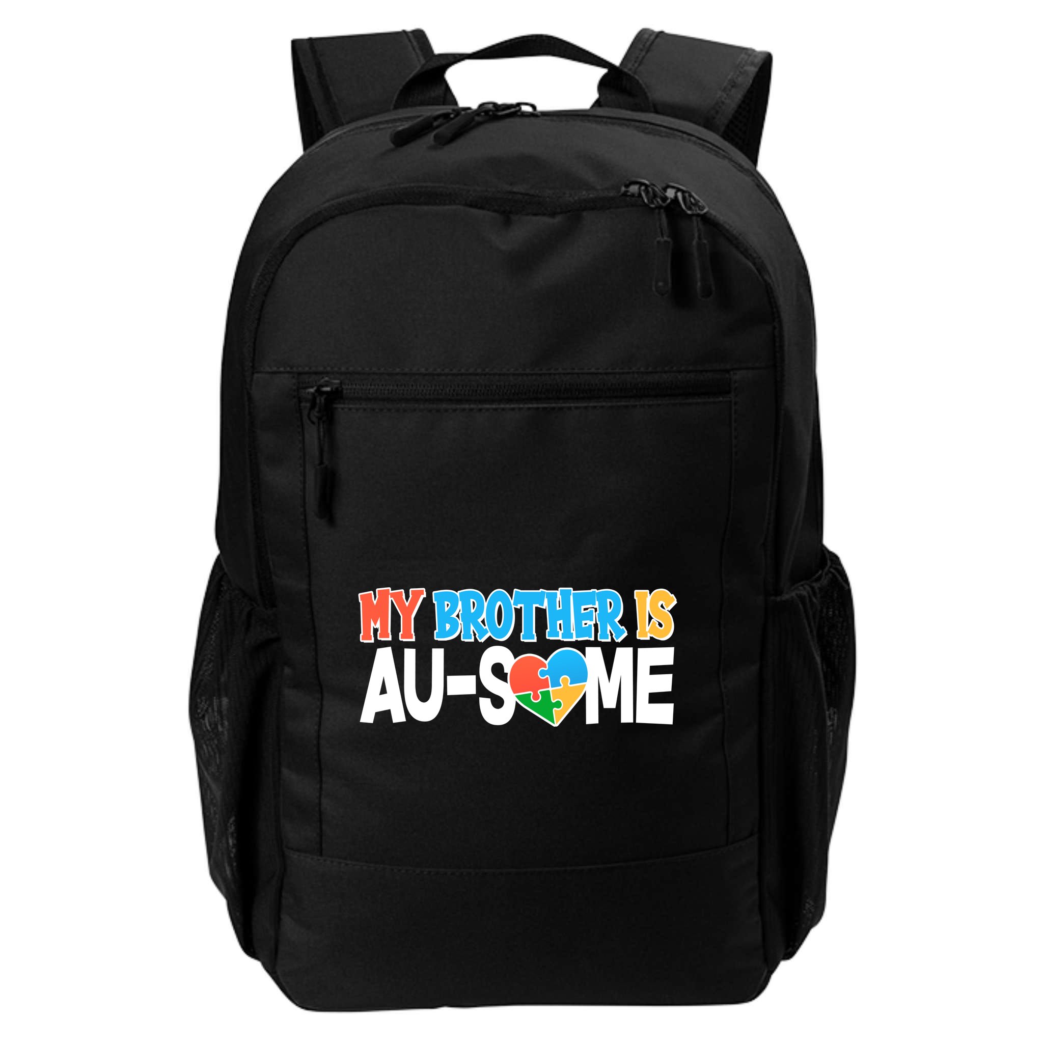 My Brother Is AU-SOME Autism Awareness Backpack