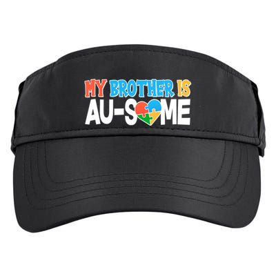 My Brother Is AU-SOME Autism Awareness Adult Drive Performance Visor