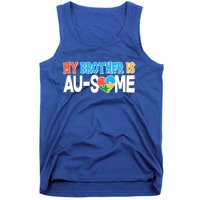 My Brother Is AU-SOME Autism Awareness Tank Top