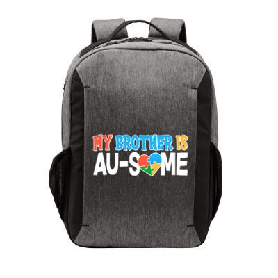 My Brother Is AU-SOME Autism Awareness Vector Backpack