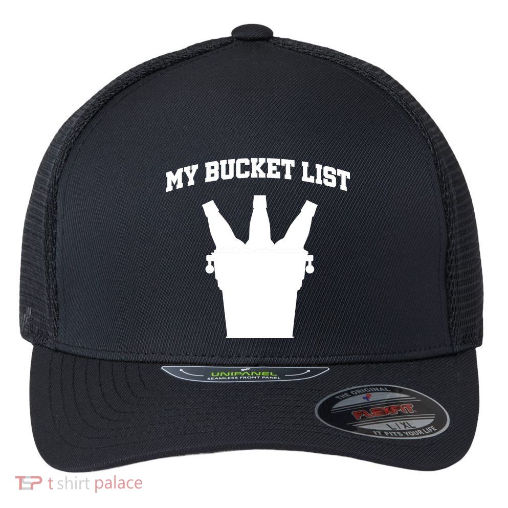 My Bucket List Flexfit Unipanel Trucker Cap