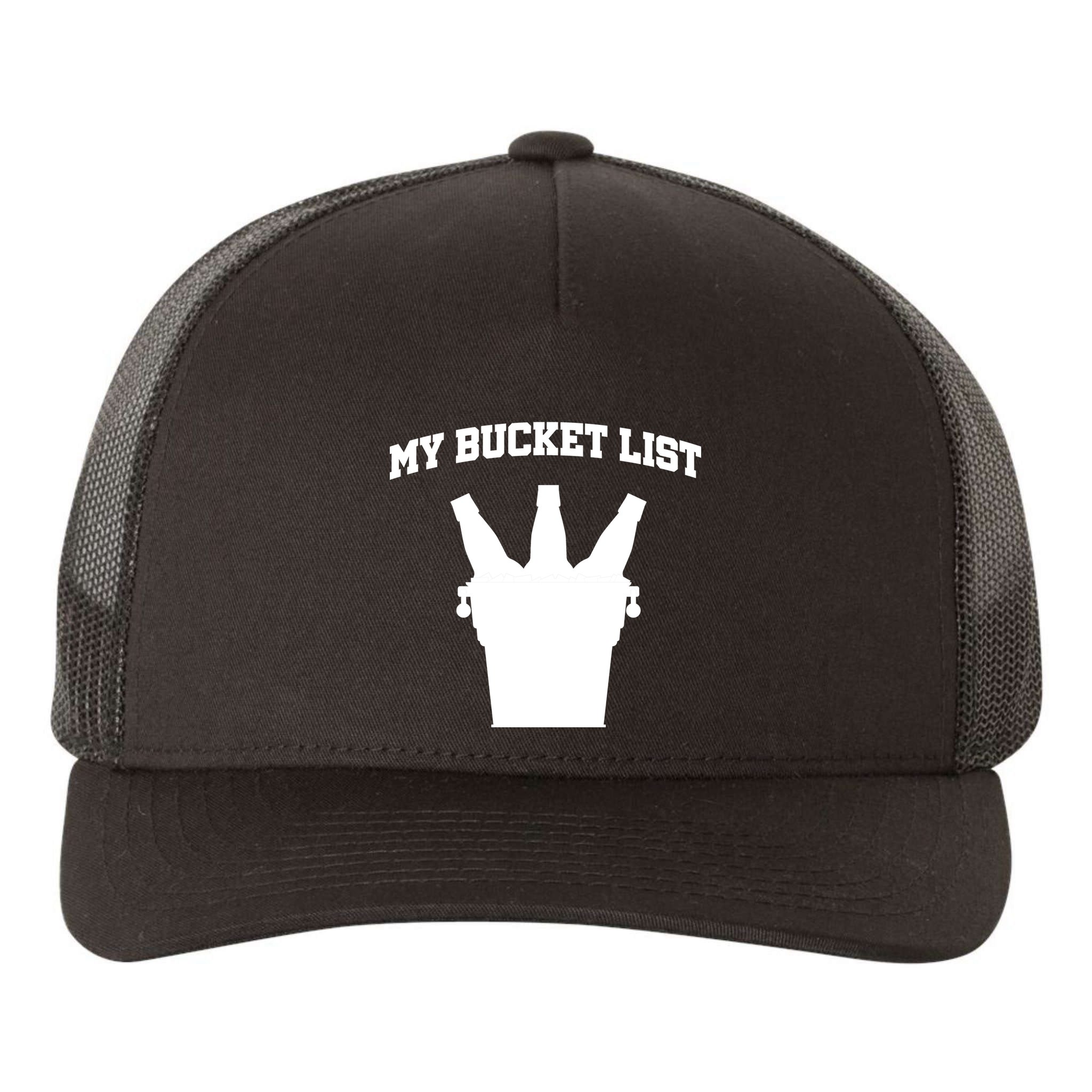 My Bucket List Yupoong Adult 5-Panel Trucker Hat