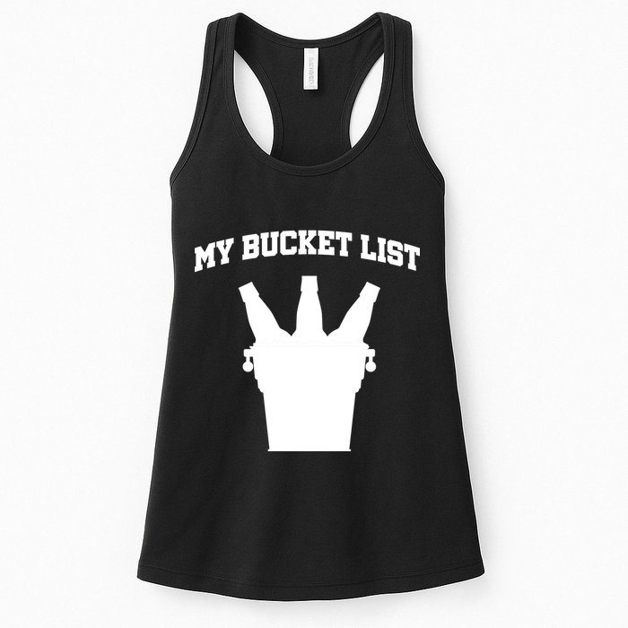 My Bucket List Womens Tank Top