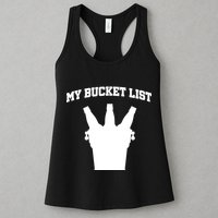 My Bucket List Womens Tank Top