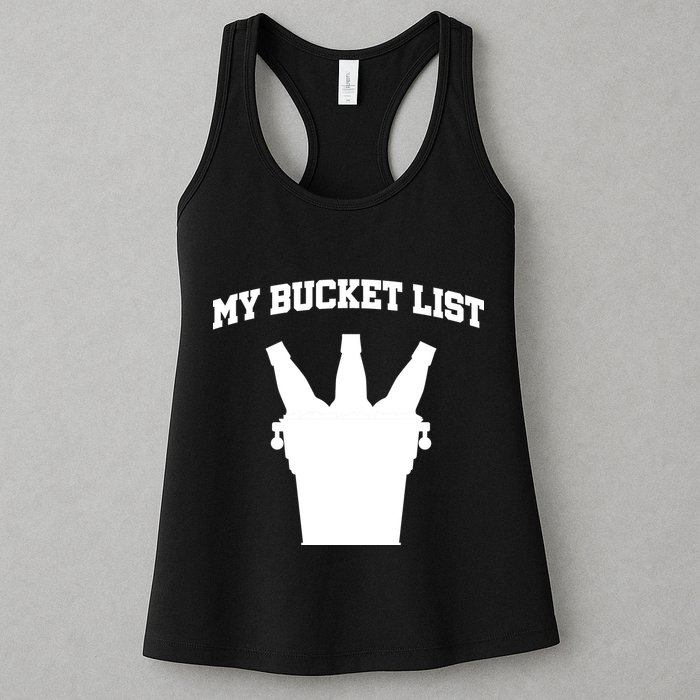 My Bucket List Womens Tank Top