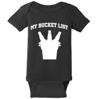 My Bucket List Baby Bodysuit