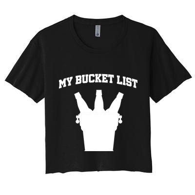 My Bucket List Crop Top