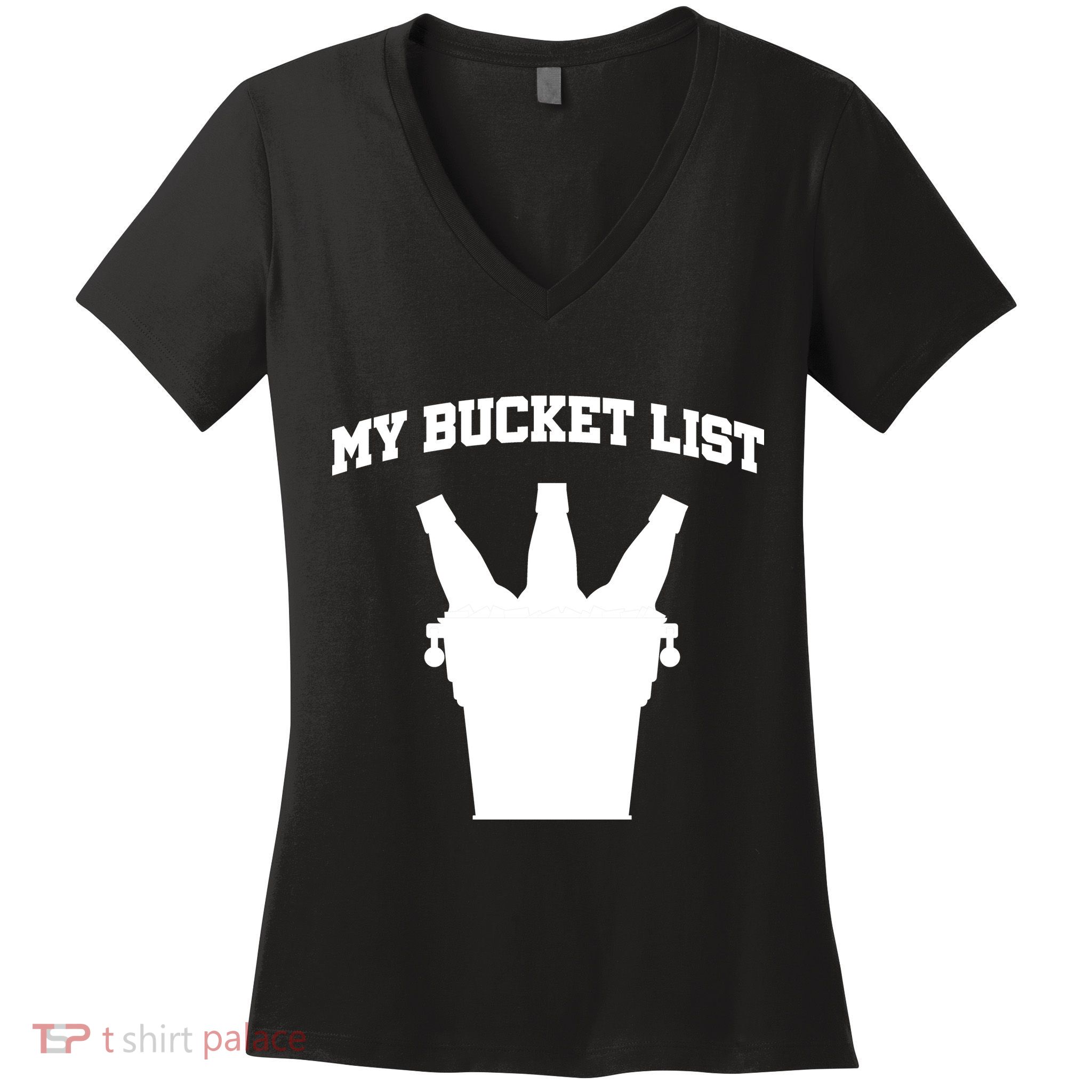 My Bucket List Women's V-Neck T-Shirt