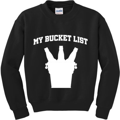 My Bucket List Kids Sweatshirt