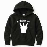 My Bucket List Kids Hoodie