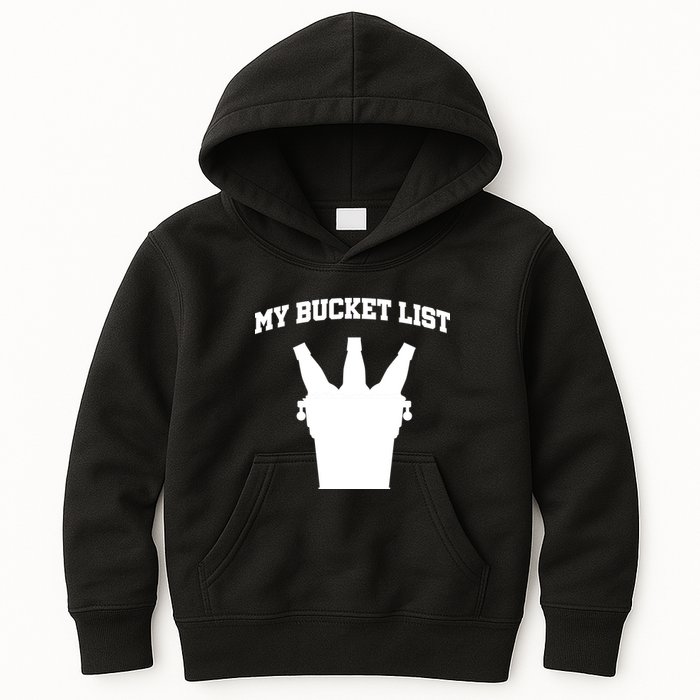 My Bucket List Kids Hoodie