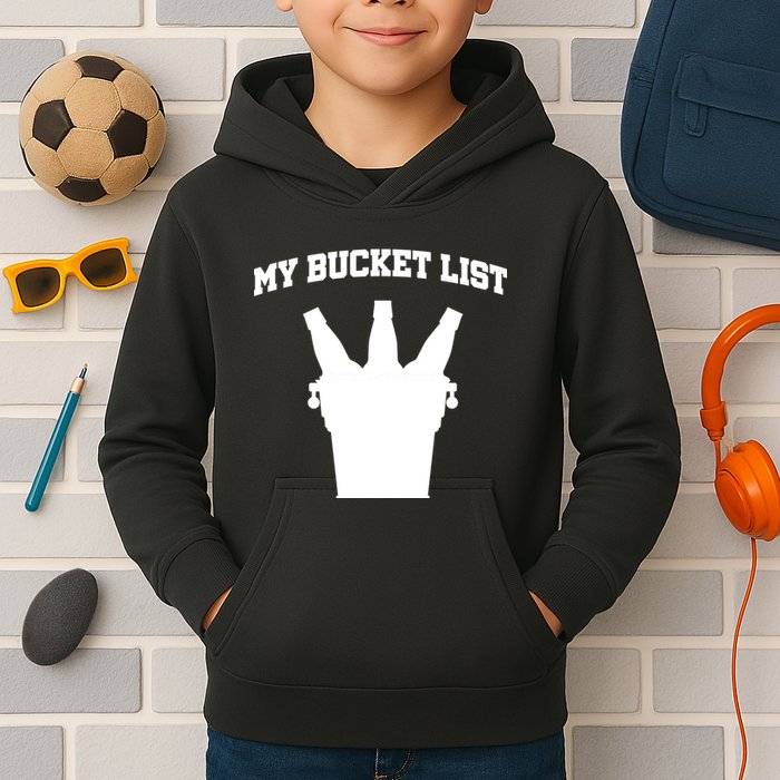 My Bucket List Kids Hoodie