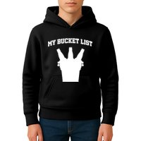 My Bucket List Kids Hoodie