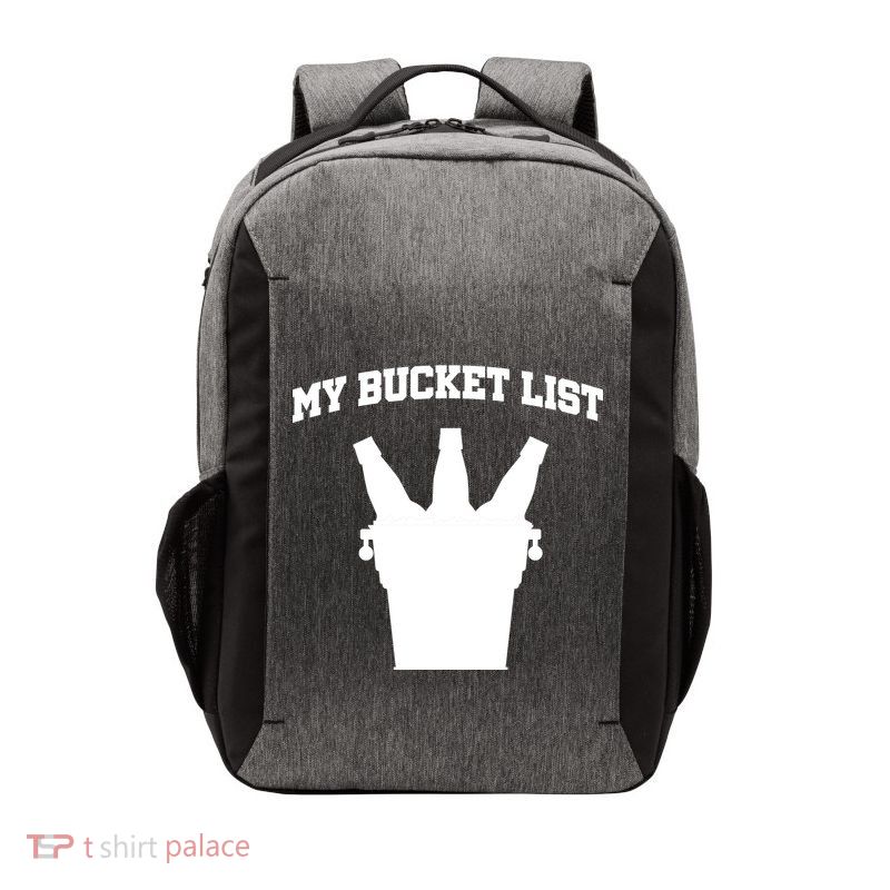 My Bucket List Vector Backpack