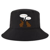 My Butt Hurts Funny Easter Chocolate Bunny Cool Comfort Performance Bucket Hat