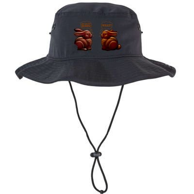 My Butt Hurts! What? Funny Easter Chocolate Bunny Bunnies Bucket Hat