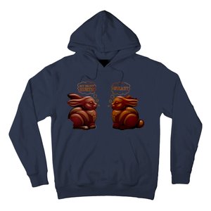 My Butt Hurts! What? Funny Easter Chocolate Bunny Bunnies Hoodie