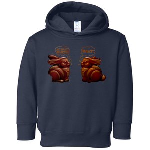 My Butt Hurts! What? Funny Easter Chocolate Bunny Bunnies Toddler Hoodie