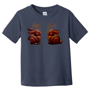 My Butt Hurts! What? Funny Easter Chocolate Bunny Bunnies Toddler T-Shirt