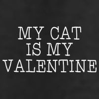 My Cat Is My Valentine Cool Comfort Performance Bucket Hat