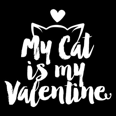 My Cat Is My Valentine Funny Cute T-Shirt