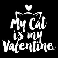 My Cat Is My Valentine Funny Cute Impact Tech Backpack