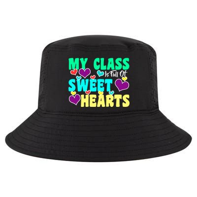 My Class Is Full Of Sweet Hearts Cool Comfort Performance Bucket Hat