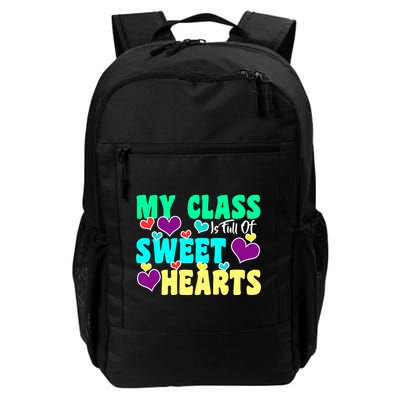 My Class Is Full Of Sweet Hearts Backpack