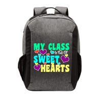My Class Is Full Of Sweet Hearts Vector Backpack