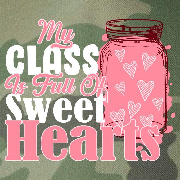 My Class Is Full Of Sweet Hearts Valentine's Day Legacy Tie Dye Trucker Hat