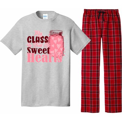 My Class Is Full Of Sweet Hearts Valentine's Day Pajama Set