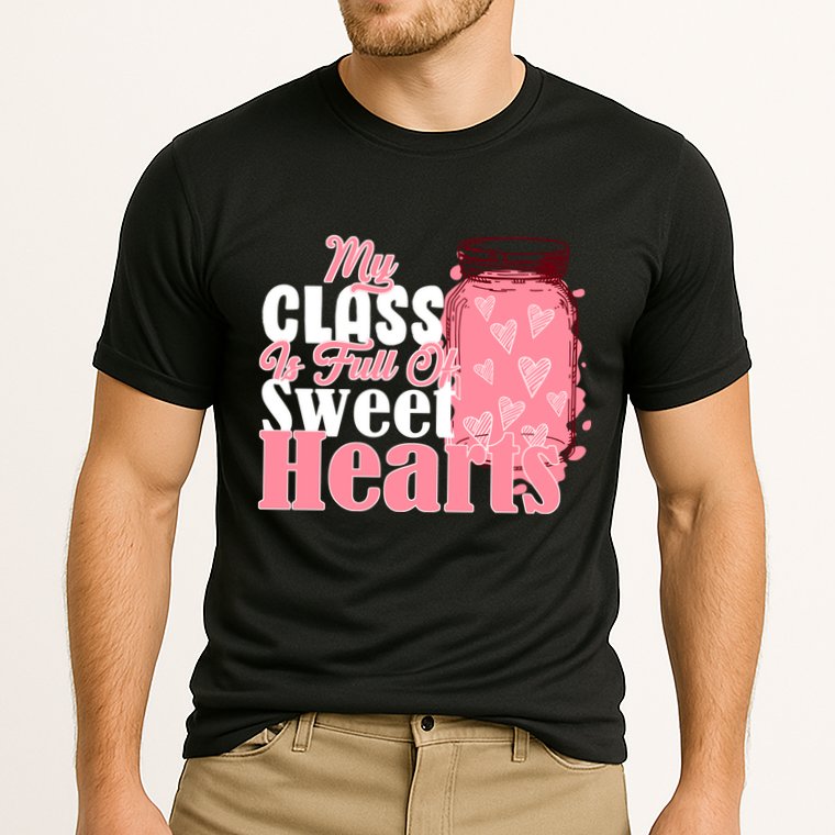 My Class Is Full Of Sweet Hearts Valentine's Day Performance Shirt