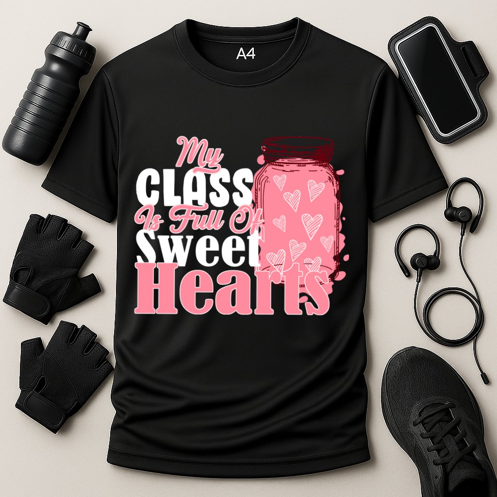 My Class Is Full Of Sweet Hearts Valentine's Day Performance Shirt