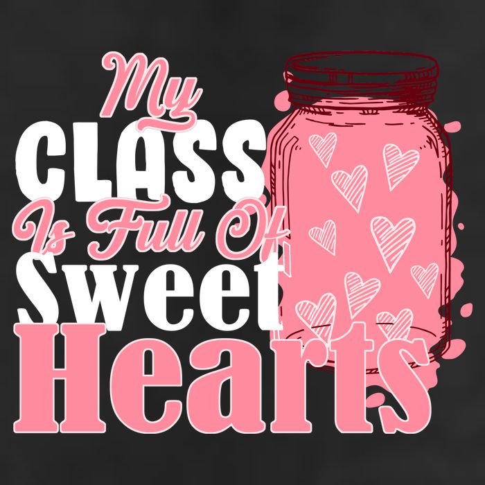 My Class Is Full Of Sweet Hearts Valentine's Day Golf Towel