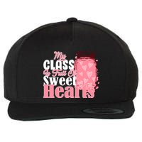 My Class Is Full Of Sweet Hearts Valentine's Day Wool Snapback Cap
