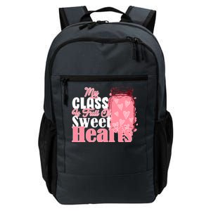 My Class Is Full Of Sweet Hearts Valentine's Day Daily Commute Backpack