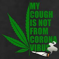 My Cough Is Not From Corona Virus 7 Panel Mesh Trucker Snapback Hat