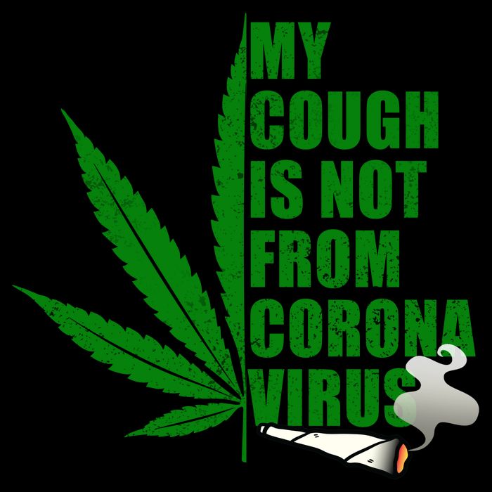My Cough Is Not From Corona Virus 16 in Basic Backpack